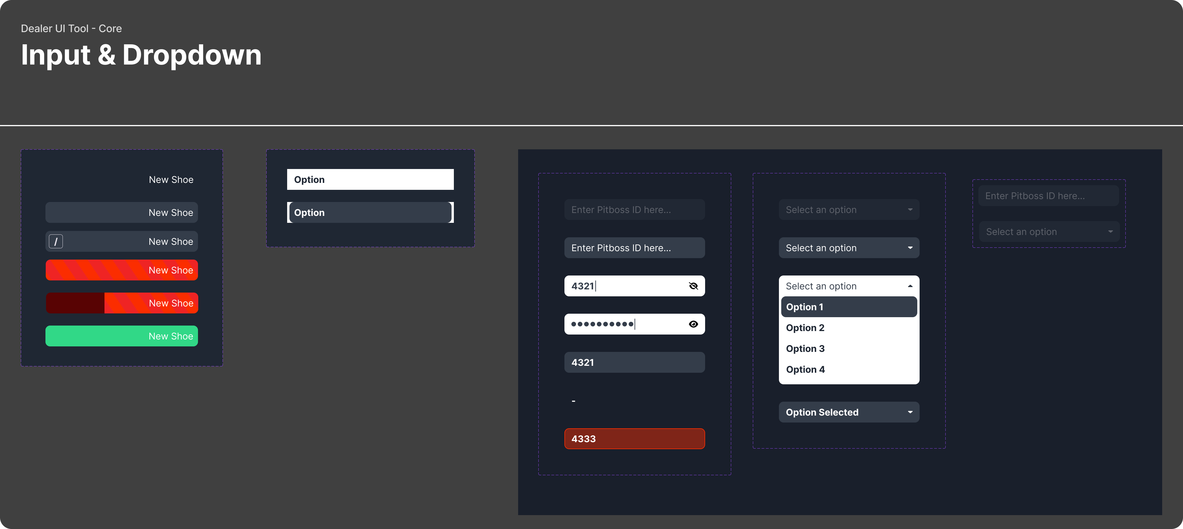 Components-Input&Dropdown